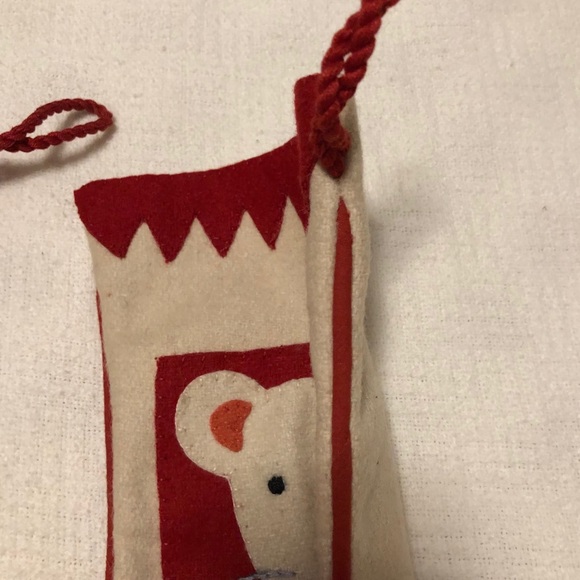 SET Cat & Mouse Wool Christmas Holiday Xmas Pet Stockings - Cost Plus Market - Picture 8 of 16